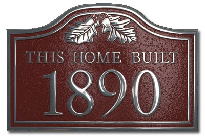 Polished Aluminum Plaque